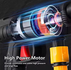 Rimal™|Double Battery Car Washer Gun – مسدس غسيل سيارات ببطاريتين