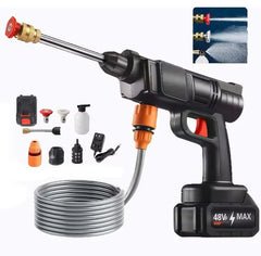 Rimal™|Double Battery Car Washer Gun – مسدس غسيل سيارات ببطاريتين