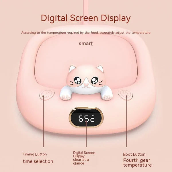 Rimal™ | Home Office Cute Pet Constant Temperature Cup Warming Holder Winter Gadgets Rimal™