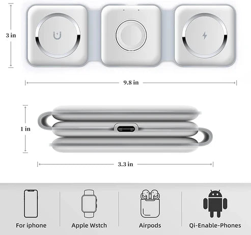 Rimal™ | 3-in-1 Wireless Charging Pad Rimal™