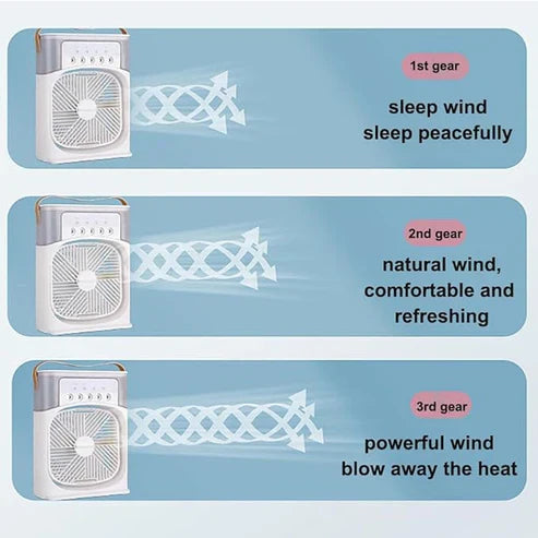 Rimal™ | 3 in 1 Portable Mini Air Cooler Fan With Ice Rimal™
