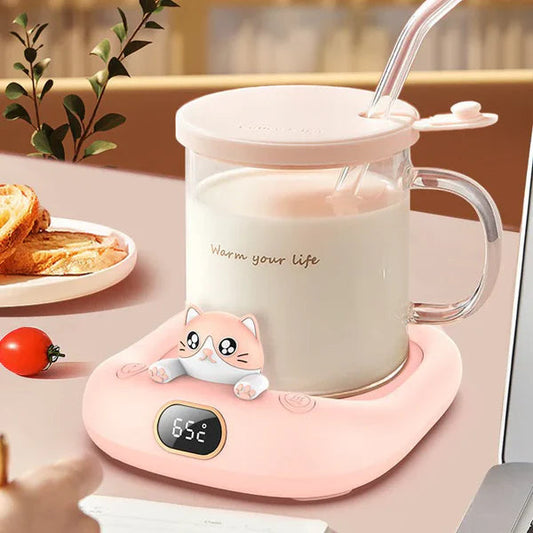 Rimal™ | Home Office Cute Pet Constant Temperature Cup Warming Holder Winter Gadgets Rimal™