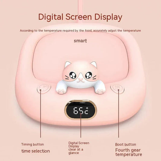 Rimal™ | Home Office Cute Pet Constant Temperature Cup Warming Holder Winter Gadgets Rimal™